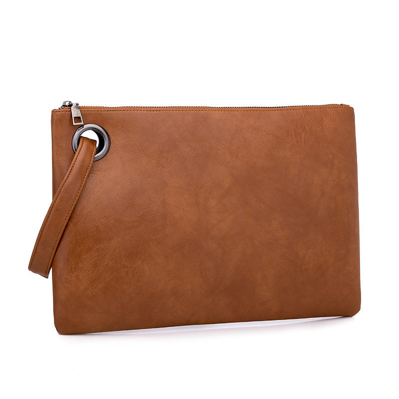 Cross-border trend retro underarm bag small bag women's new men's daily travel clutch bag women