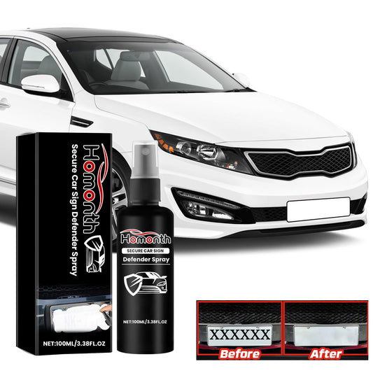 HOMONTH car protection spray license plate transparent coating long-lasting invisible defense car reflective spray 