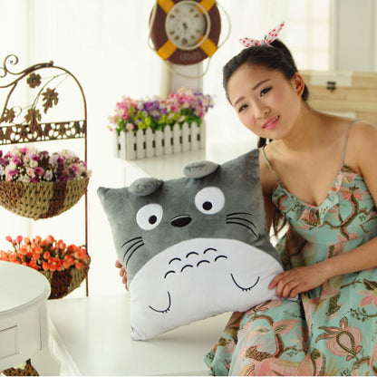 Wholesale supply of plush toys, large size chinchilla cartoon creative pillow, cushion, hand cover, one piece