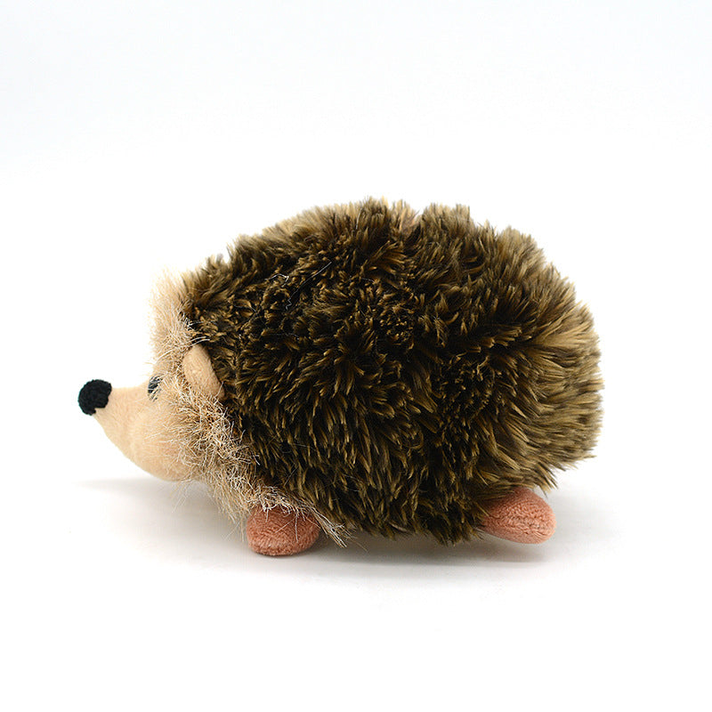 Cross-border hot style small hedgehog plush doll sleeping pillow simulation animal plush doll children's birthday gift