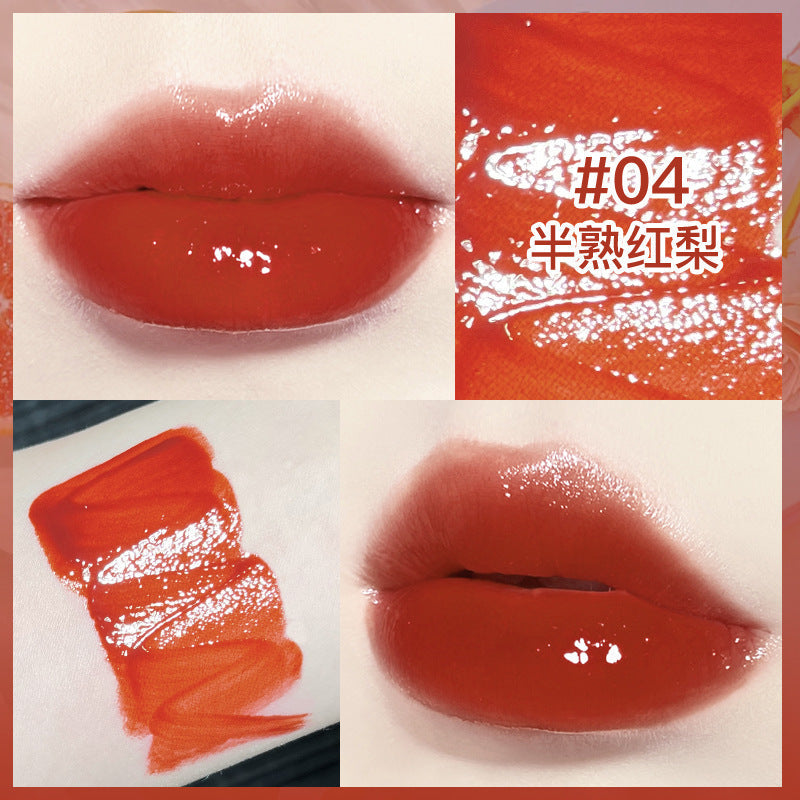 NOVO mirror lip glaze female student style water mist glass water light does not fade and does not stick to the cup niche brand lipstick wholesale 