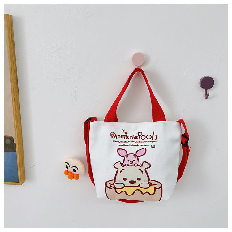 Cartoon Stella Lou children's bag anime cute net red canvas handbag Korean version casual children's messenger bag wholesale