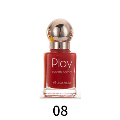 BK new color oily nail polish quick-drying odor-free nail polish net red non-peelable non-baking long-lasting nail polish