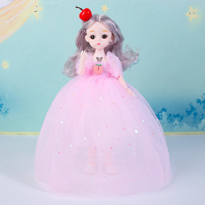 New 32cm Music Gauze Doll Yade Barbie Doll Girl Birthday Gift Children Toy Wholesale