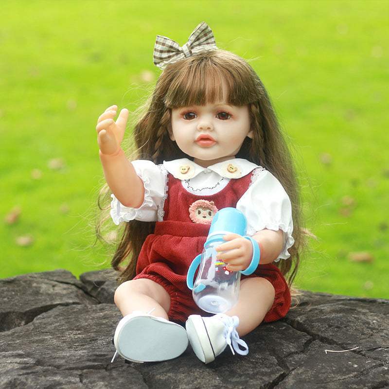 58CM simulation doll baby reborn doll girl toy dress up amazon ebay cross-border supply hot