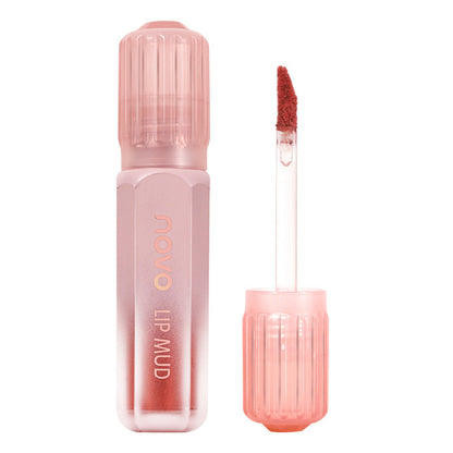 NOVO milk mist air lip mud matte soft and silky lip and cheek dual-use waterproof not easy to fade student affordable lip glaze 