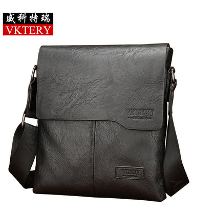 VKTERY men's bag shoulder messenger bag casual fashion bag men's bag 