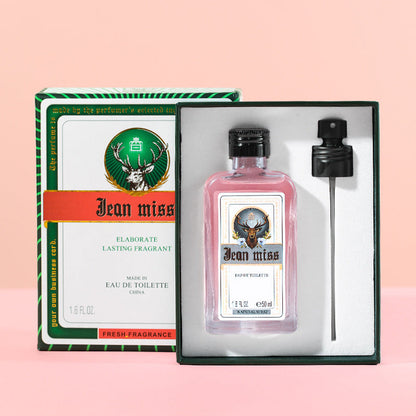 Xiaocheng Yixiang brand Jägermeister women's perfume fresh and light fragrance men's long-lasting fragrance cologne perfume wholesale 50ML