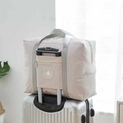 Thickened travel bag, foldable handbag, maternity bag, large-capacity portable moving luggage bag 