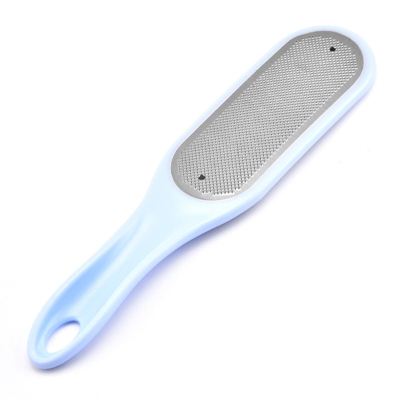 Stainless steel double-sided foot rubbing board manufacturers direct supply home foot pedicure foot grinding device to remove dead skin exfoliation foot file