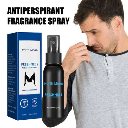 North Moon body cleansing spray cleans odor underarm sweat odor refreshing fragrance body care spray 