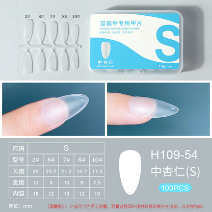 Manicure Wearable Nail Handmade Special Nail Patch Free of Engraving and Grinding Ultra-Thin Traceless Fake Nail Patch Manicure Manufacturer Wholesale