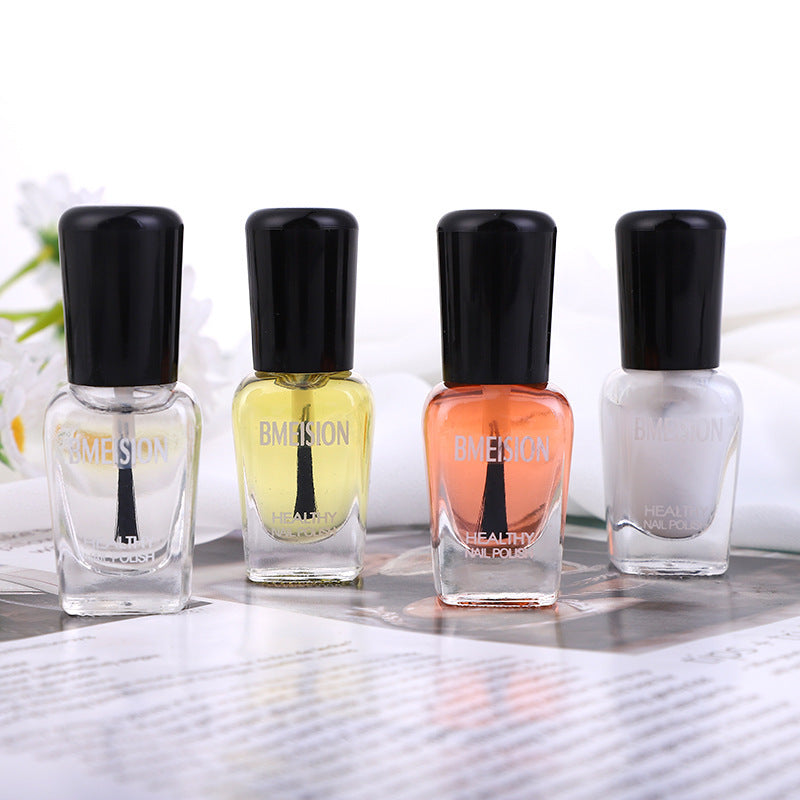 New water-based nail polish, no baking, long-lasting, students can tear it off, quick-drying, nude color, transparent, no odor, nail polish, spring and summer