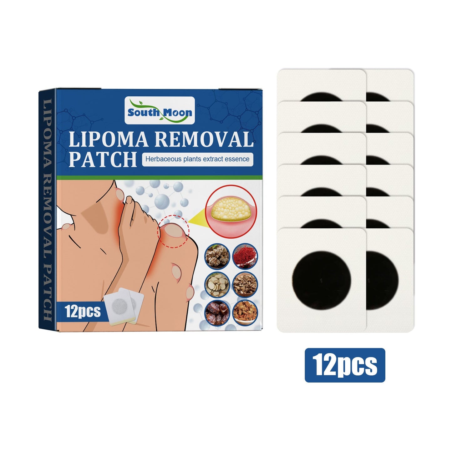 South Moon Fat Knot Repair Patch ជួយសម្រួលដុំពកក្រោមស្បែក។ 