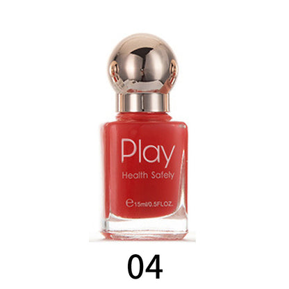 BK new color oily nail polish quick-drying odor-free nail polish net red non-peelable non-baking long-lasting nail polish