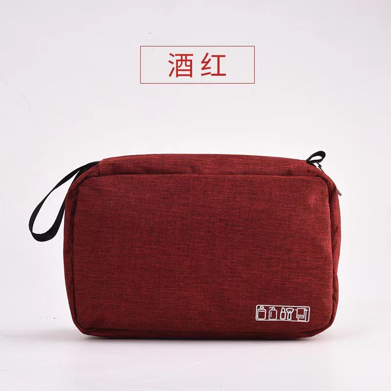 Portable toiletry hanging toiletry storage bag with large capacity, simple and multi-functional travel storage bag 