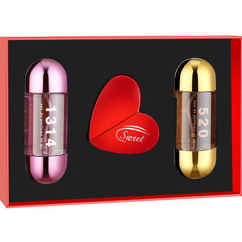 Love ladies love Valentine's Day perfume set soft and lasting light fragrance cross-border live broadcast one piece drop shipping Vietnam