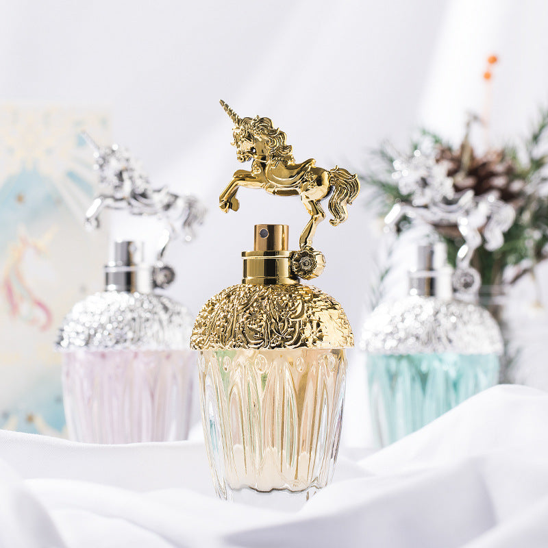 Xiaocheng Yixiang Unicorn Gilded Quicksand Perfume សម្រាប់បុរស និងស្ត្រី ក្លិនក្រអូបស្រាល ជាប់បានយូរ ពេញនិយមលើTikTok ទឹកអប់វៀតណាម លក់ដុំ