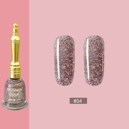 Gosman's new small bell nail polish is long-lasting and can't be torn off. It doesn't need to be baked and quick-drying. The factory wholesales the nail polish.