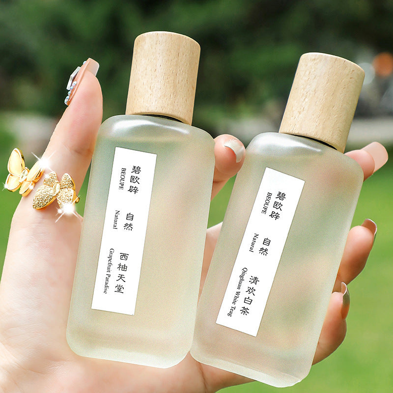 Women's perfume net red hot Qinghuan white tea green tea neutral perfume men and women long-lasting light perfume entity wholesale