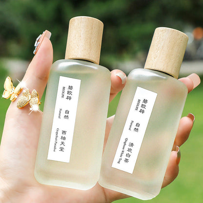 Women's perfume net red hot Qinghuan white tea green tea neutral perfume men and women long-lasting light perfume entity wholesale