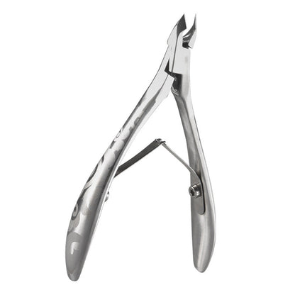 New arrival, free shipping, fine steel forged dead skin scissors, stainless steel nail scissors, etched multifunctional nail pliers, single box