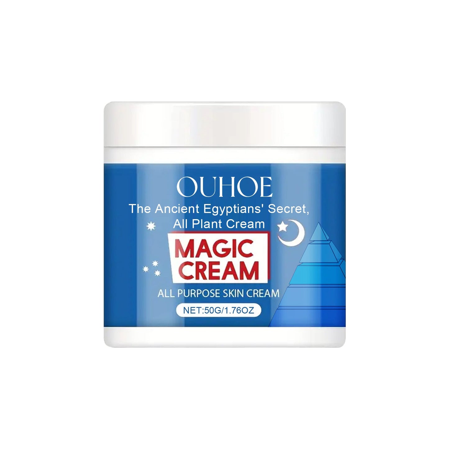 OUHOE Deep Moisturizing Cream nourishes, moisturizes, brightens and beautifies the skin, improves dullness, deeply hydrates and tightens the skin 