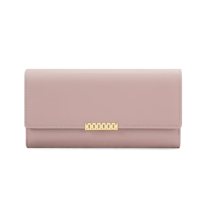 Perfect For You New Wallet Women's Trifold Long Multi-card Clutch Korean Style Fashion Wallet 