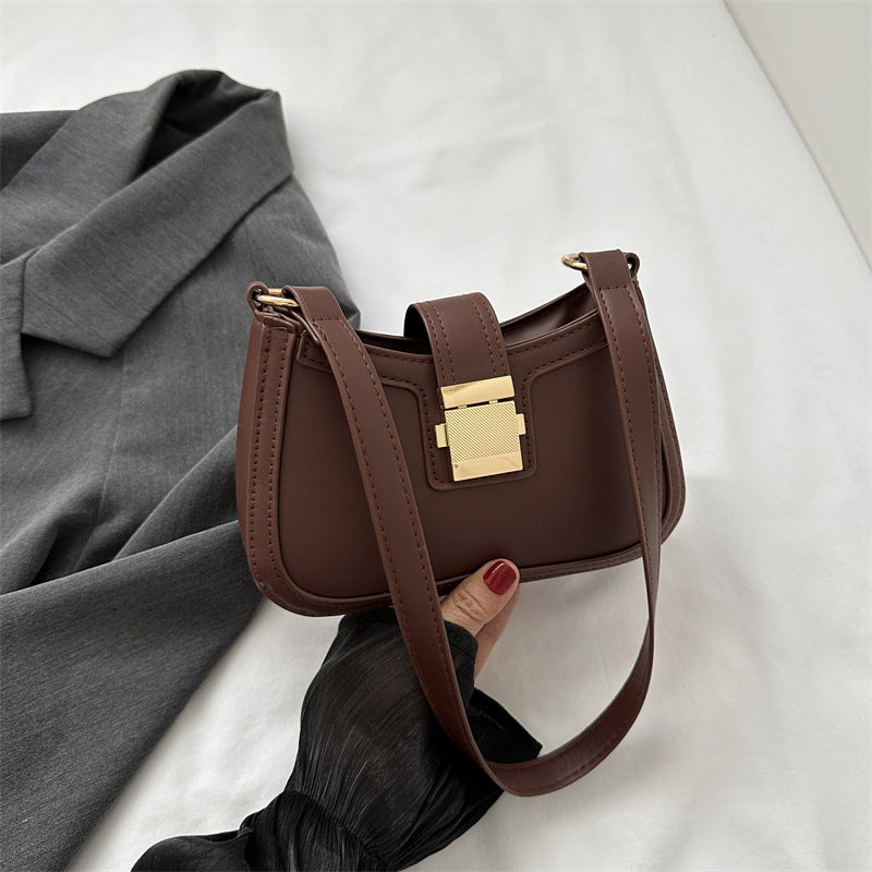 Korean style simple bag women 2024 early autumn new small square bag fashion trend shoulder bag casual simple messenger bag 