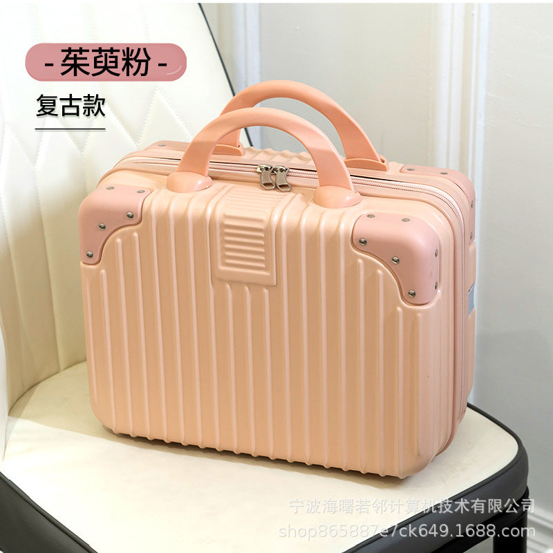 Cosmetic bag storage box suitcase holiday gift box cosmetic box souvenir small suitcase wholesale 