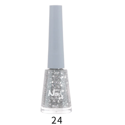 2022 new Lucia oily nail polish can not be peeled off sequins glitter net celebrity no baking long-lasting nail polish wholesale 