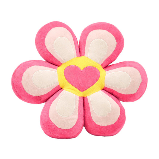 New style cartoon cute flower-shaped cushion pillow pink petal cushion plush toy ornaments children's gift