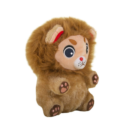 New self-designed super cute Lion King short plush doll animal little lion doll plush doll gift