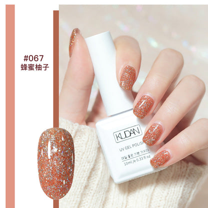 2023 new nail polish gel no odor ice transparent nude color transparent long-lasting quick-drying nail polish manicure nail polish gel wholesale