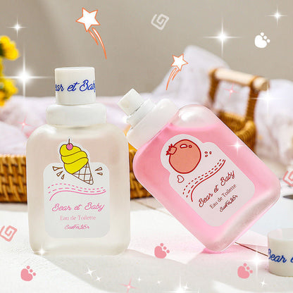 [Factory direct supply] Peach milk scented bear baby girl student perfume fresh and light fragrance e-commerce wholesale 