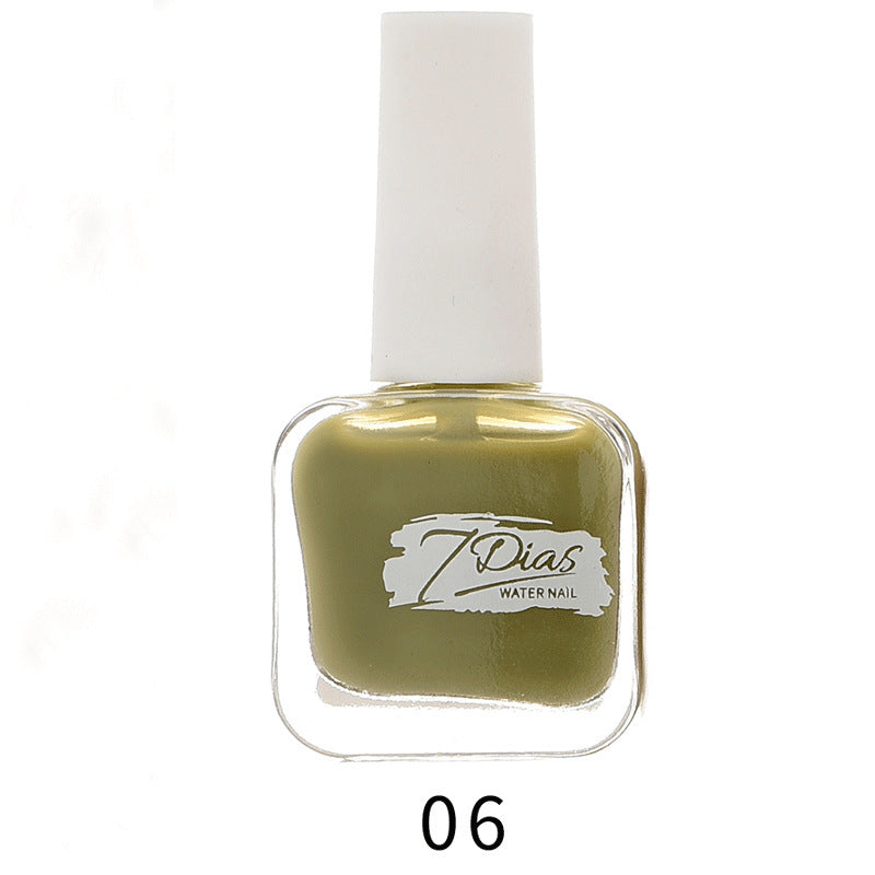 Nail polish nail shop no baking quick drying long-lasting can not be torn autumn and winter water-based can not be peeled transparent nude nail polish