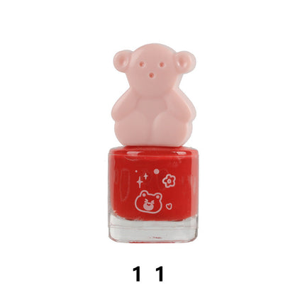 Bei Shijie water-based cute no-bake long-lasting non-peelable quick-drying nude color no odor nail polish wholesale