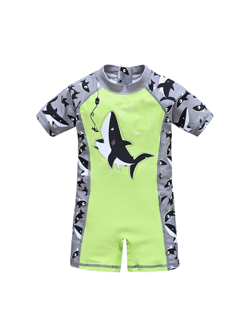 Boys swimsuit bathing suit one-piece medium and large children 2024 summer Korean version cartoon quick-drying children's swimsuit 