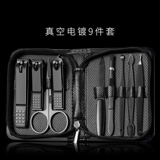 New nail scissors ear pick nail clippers set nail clippers manicure scissors nail nail clippers set three-piece set 