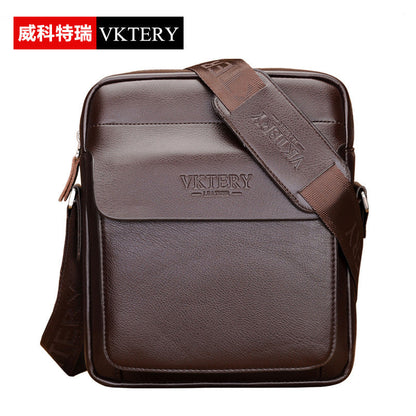 Vicoteri men's single shoulder crossbody bag Korean style business men's bag fashion briefcase 