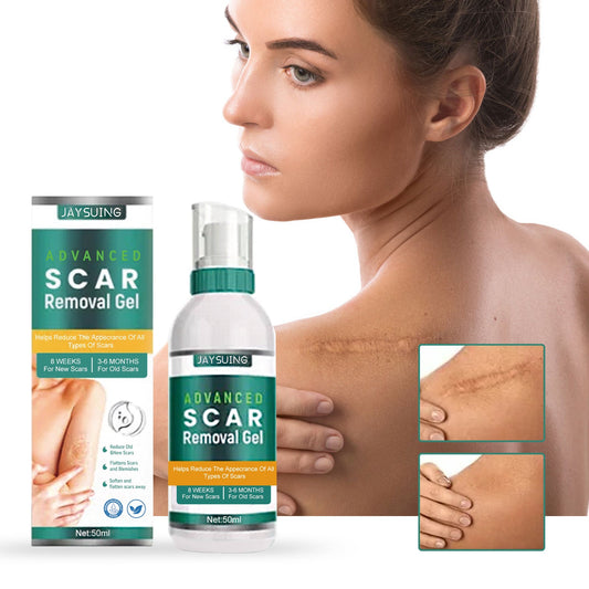 Jaysuing scar lightening gel moisturizes and smoothes the skin to repair and lighten pregnancy and surgical scars scar care 