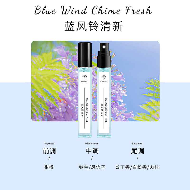 Blue Wind Bell Encounter Black Opium Perfume for Men and Women Long-lasting Fresh Light Fragrance Small Portable Vietnamese Perfume Wholesale 