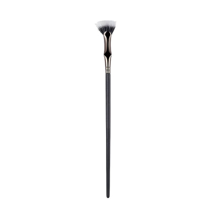 Eelhope fan-shaped double-layer eyelash brush, each eyelash is distinct, fan-shaped eyelash brush, angled eyeliner brush, lower eyelash brush 