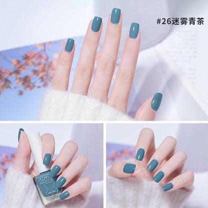 Nail polish long-lasting no-bake ice-clear non-tear oily nail polish wholesale cross-border Douyin hot-selling quick-drying nail polish