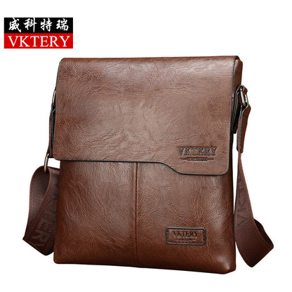 VKTERY men's bag shoulder messenger bag casual fashion bag men's bag 