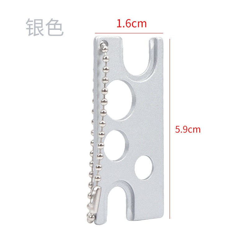 Wholesale eyelash extension glue bottle opener stainless steel essential oil bottle replacement inner plug bottle opener