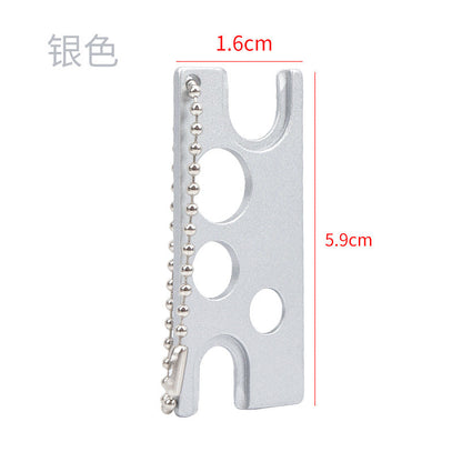 Wholesale eyelash extension glue bottle opener stainless steel essential oil bottle replacement inner plug bottle opener