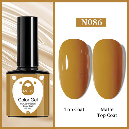 Autumn and winter new nail polish gel nail salon dedicated popular new color nail polish gel phototherapy gel cross-border wholesale