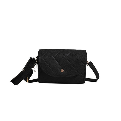 Retro fashion casual small square bag new style bag for women 2024 simple commuting versatile one-shoulder high-end underarm bag 