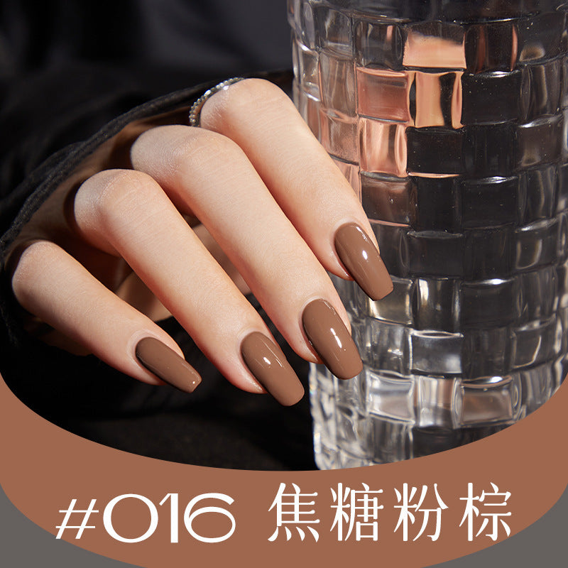 Nail polish no baking quick drying long-lasting tearable autumn and winter peelable water-based transparent nude nail polish wholesale